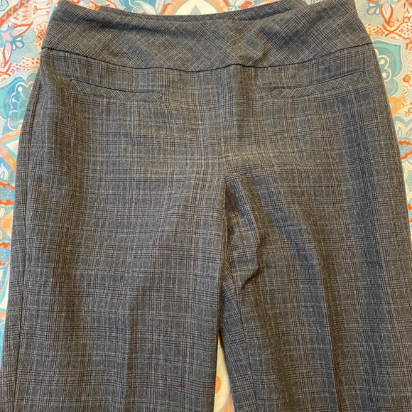 Grey Plaid Pants - Picture 2 of 4